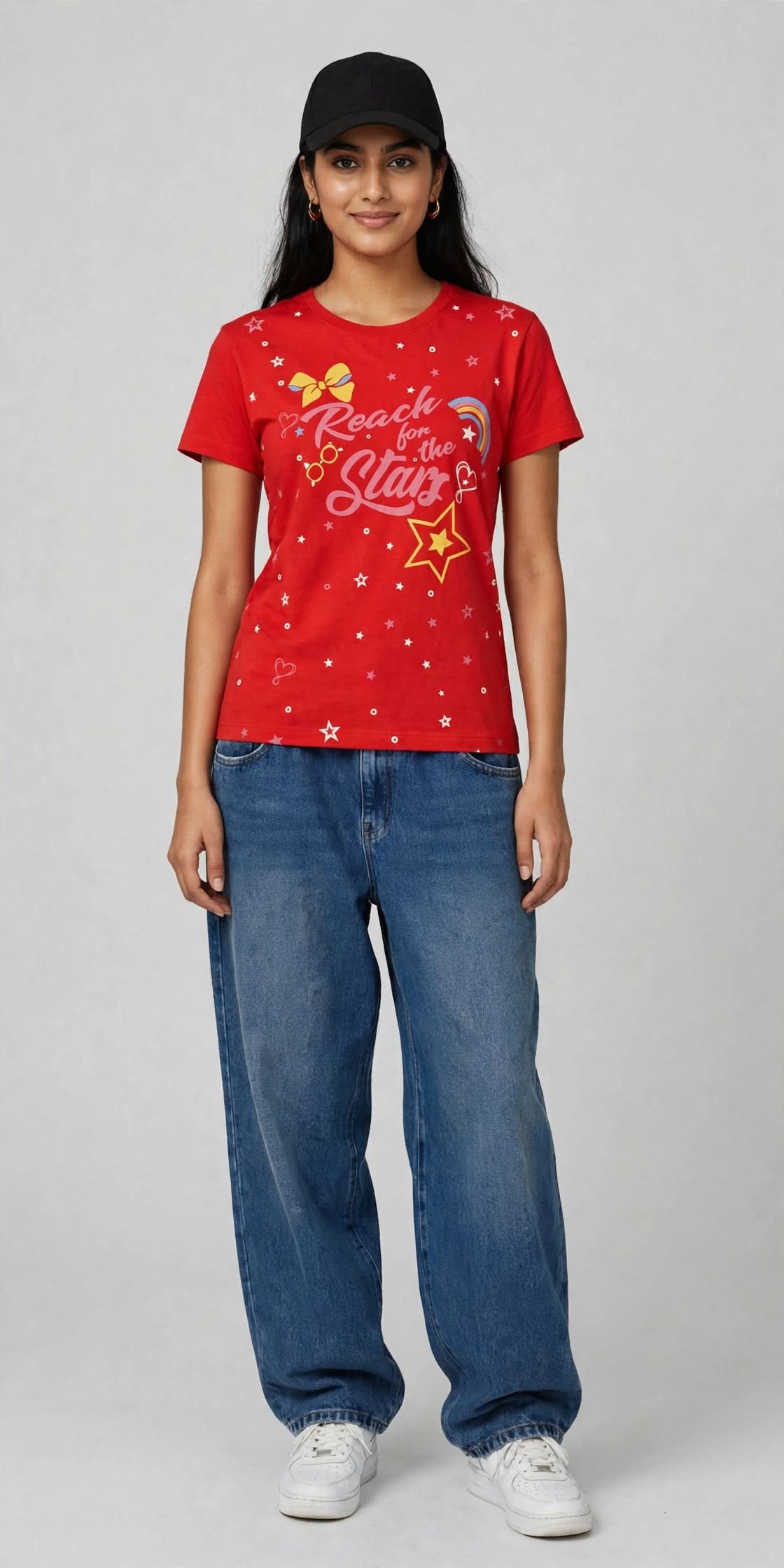 Girls Slim Baju Cotton T-Shirt